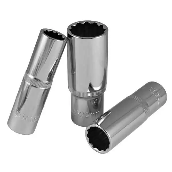 1 2 AVEC 75MM DOUILLE XZN 19MM CHROMÉ