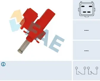 Commande, embrayage (régulateur de vitesse) FAE 24835