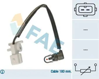 Capteur, température extérieure FAE 33185