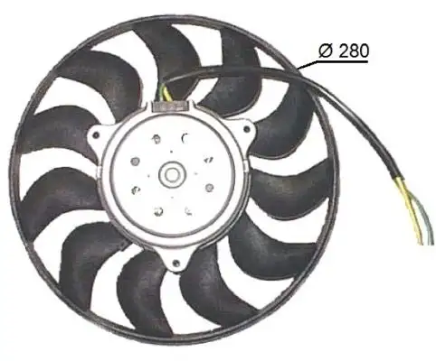 Ventilateur, refroidissement du moteur NRF 47616