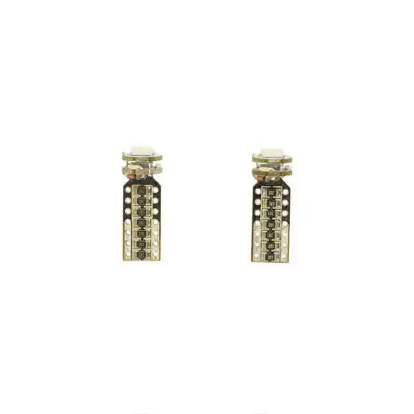 4Q T10 SMD Lampes 12V XenonOptic White lot de 2 pièces avec support bus CAN