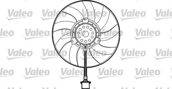 Ventilateur, refroidissement du moteur VALEO 698373