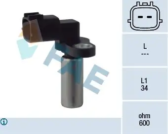 Capteur d'angle, vilebrequin FAE 79090