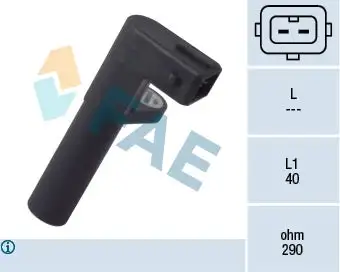 Capteur d'angle, vilebrequin FAE 79095