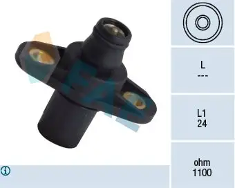 Capteur d'angle, vilebrequin FAE 79099