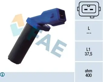 Capteur d'angle, vilebrequin FAE 79134