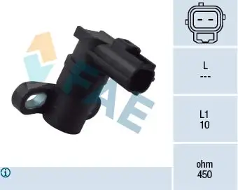 Capteur d'angle, vilebrequin FAE 79161