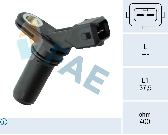Capteur d'angle, vilebrequin FAE 79179