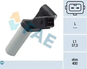 Capteur d'angle, vilebrequin FAE 79180
