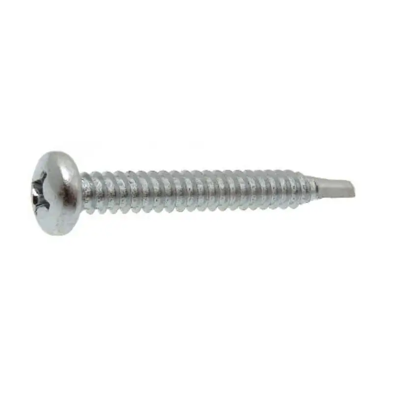 ACTON - 100 Vis autoperçeuses tête cylindrique phillips 4.2X25 Acier zingué blanc - 7504M 4.2X25