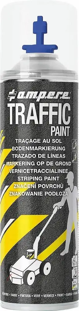 AMPERE - Peinture de traçage de lignes permanent bleu - aérosol 650ml - 10273