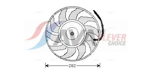 Ventilateur, refroidissement du moteur AVA COOLING AI7502
