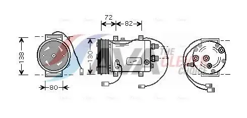Compresseur, climatisation AVA COOLING AIAK179