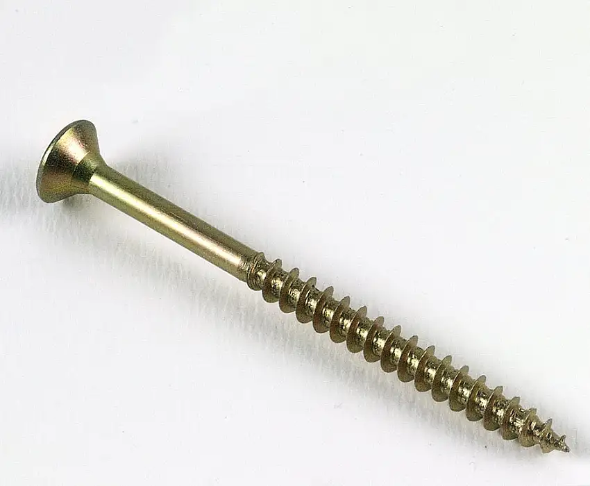 TOPCAR - 100 vis panneaux particules tête fraisée cruciforme z 4.5X40 - 150-4.5X40