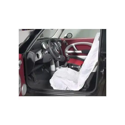 TOPCAR - Rouleau de 250 housses de siège jetables, pour tous véhicules - PLA62