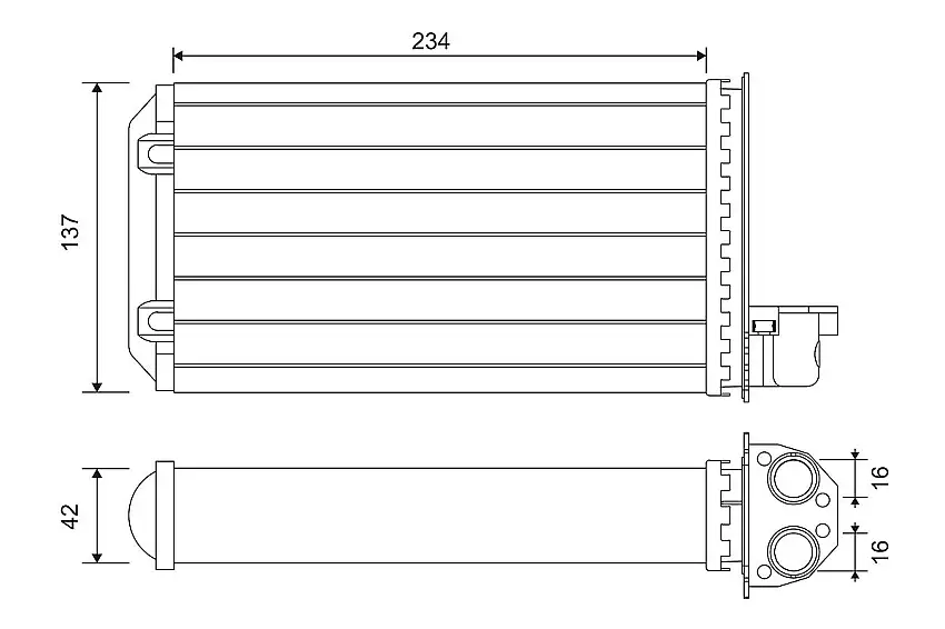 Système de chauffage VALEO 883965
