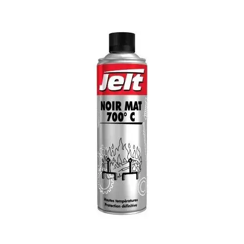 JELT - Peinture noir mat 700°C - 005771