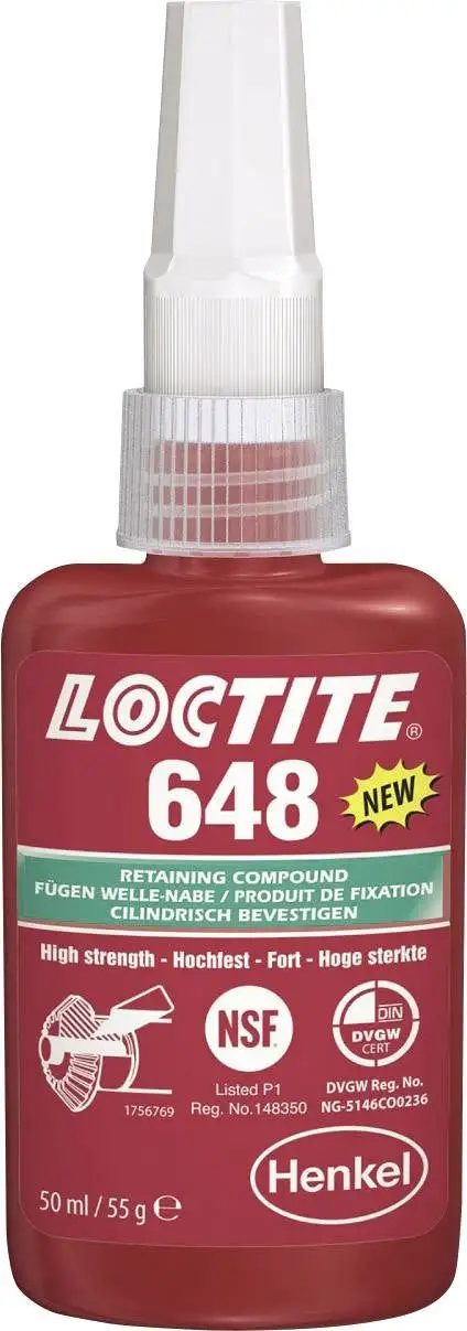 LOCTITE - Colle de fixation très haute résistance - 648