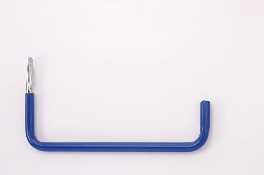 MOTTEZ - Crochet jumbo tube /Ø 20mm - Prof. 450mm gainé - B007G