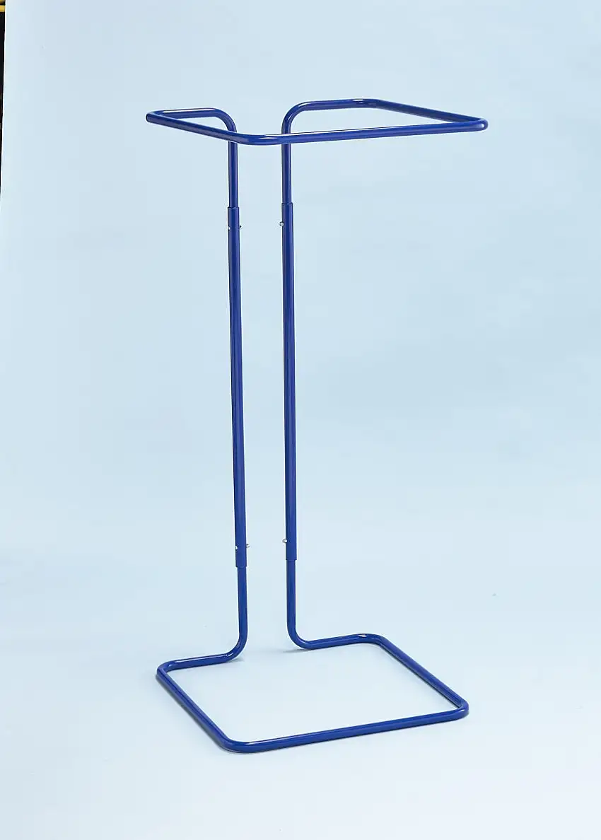 MOTTEZ - Support sac poubelle 400 litres sans roulettes bleu - B015C400BL