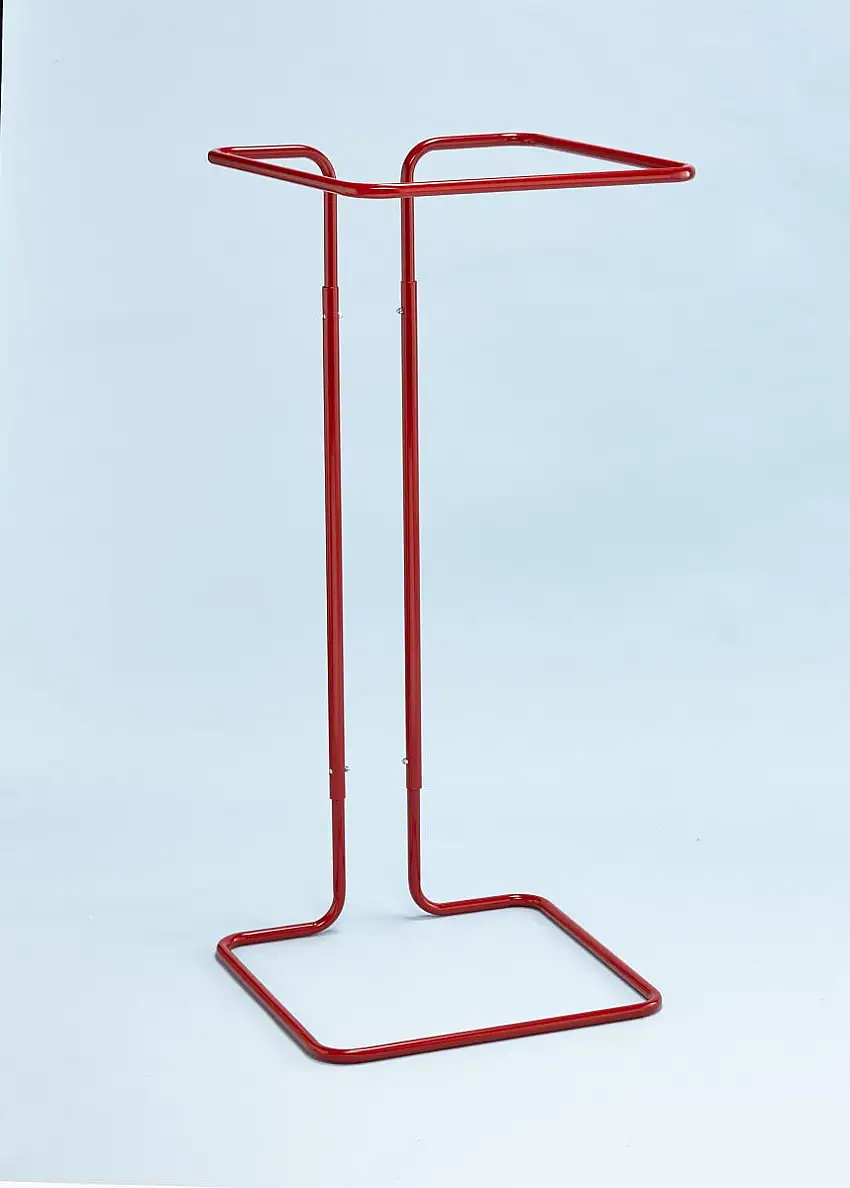 MOTTEZ - Support sac poubelle 400 litres sans roulettes rouge - B015C400RG