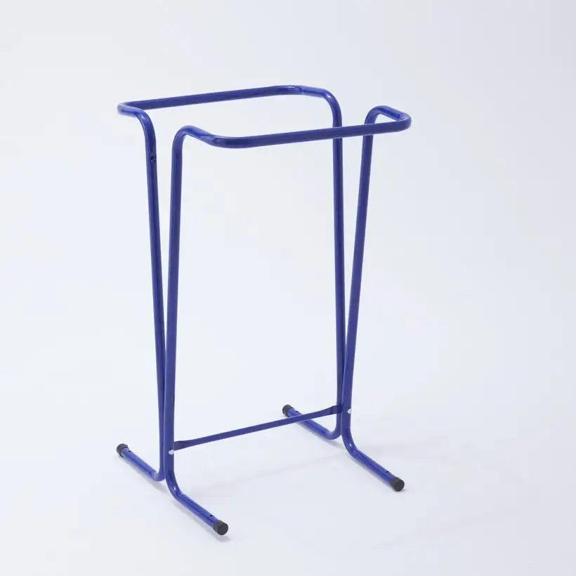 MOTTEZ - Support sac poubelle fixe 100-110 litres bleu - B015CNMBL