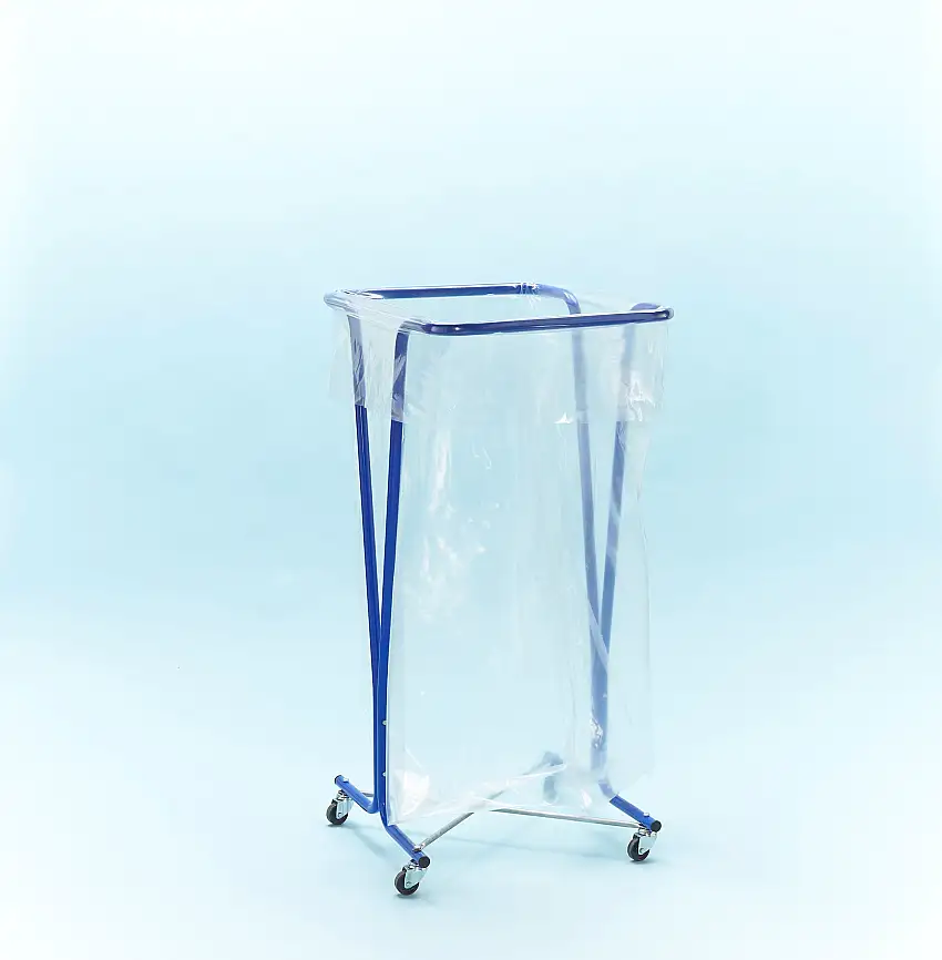 MOTTEZ - Support sac poubellle 400 litres avec roulettes - B016C400