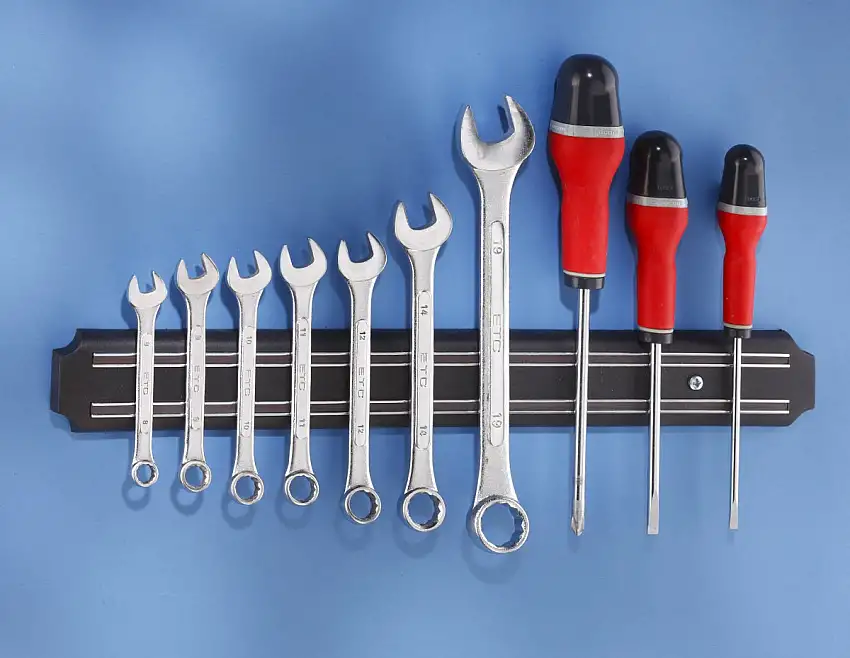MOTTEZ - Barrette porte outils magnétique - Longueur 38cm - B037K