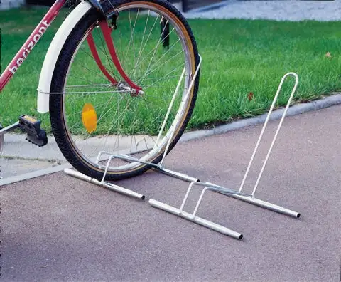 MOTTEZ - Support 1 vélo emboitable - Tube /Ø 20m zingué - B050V