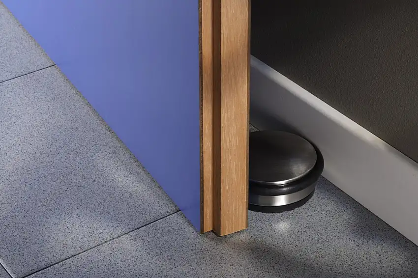 MOTTEZ - Butée/bloque porte noir - VRAC - B062VNO