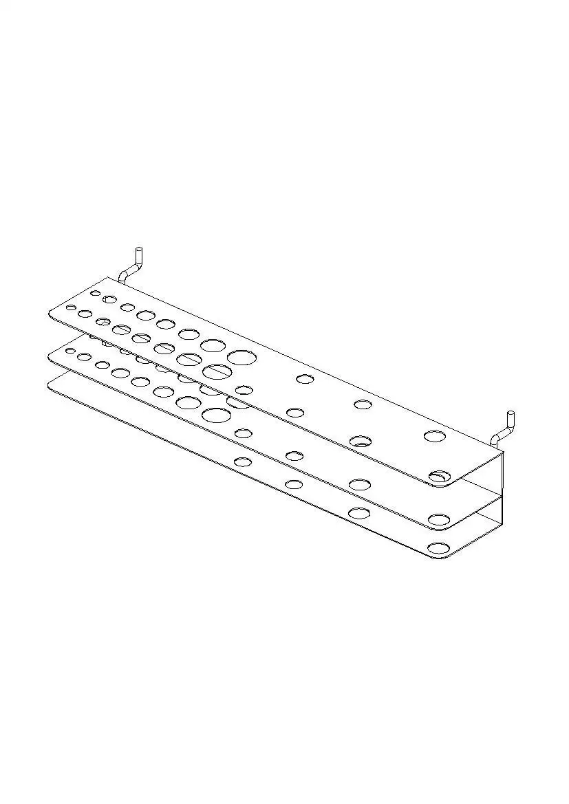 MOTTEZ - Porte foret et tournevis - Pour 23 outils - Sachet N°14 - B257S