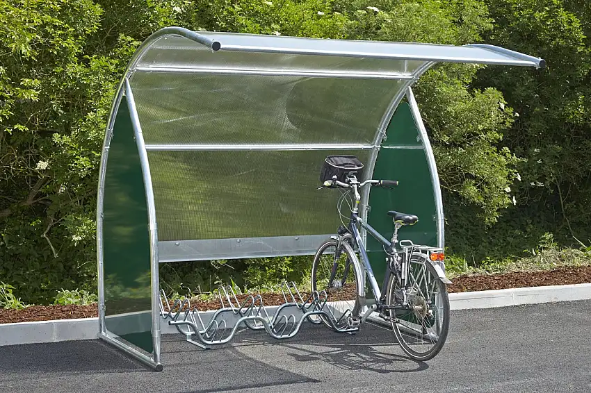 MOTTEZ - Abri 6 vélos, motos, scooters 220x210x220cm - B800V