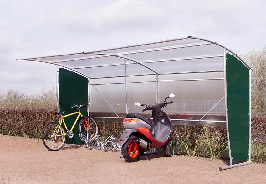 MOTTEZ - Abri motos, vélos, abribus 220x210x220cm - B805V