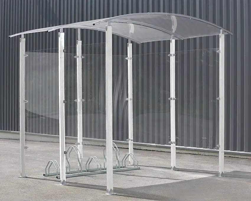 MOTTEZ - Abri vélos 4m² 250x250x230 cm - B821CMETZI
