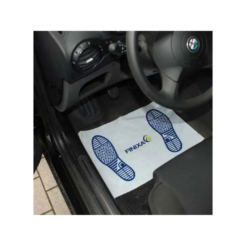 TOPCAR - Protège tapis en papier sur film plastique - PAP61
