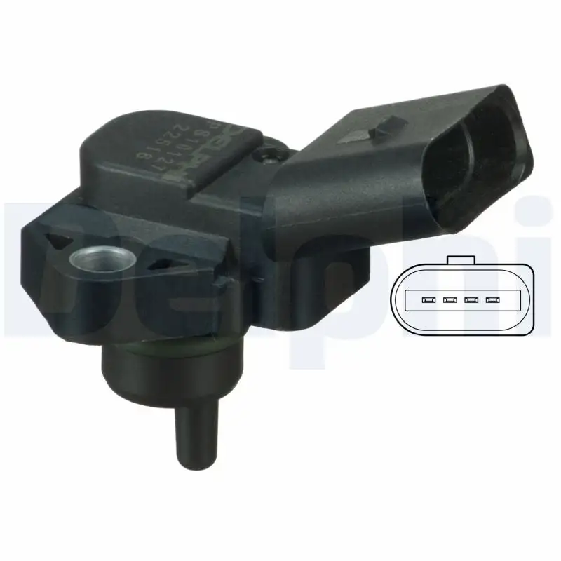 Capteur, pression de suralimentation DELPHI PS10127