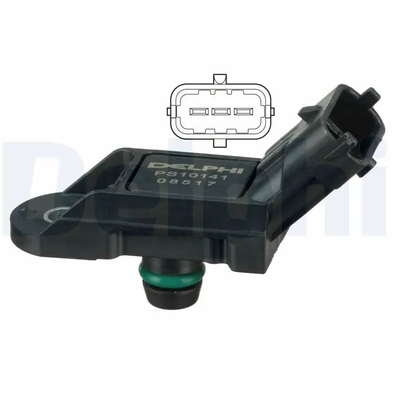 Capteur, pression de suralimentation DELPHI PS10141