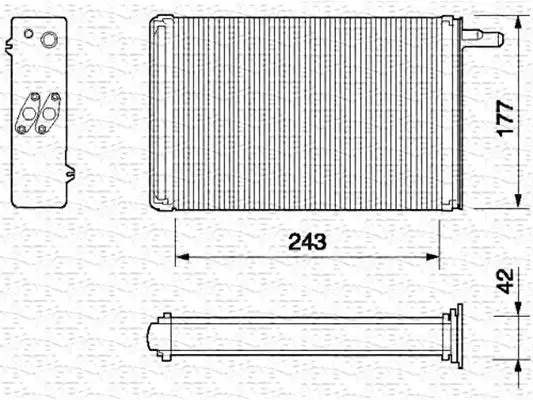 Système de chauffage MAGNETI MARELLI 350218056000