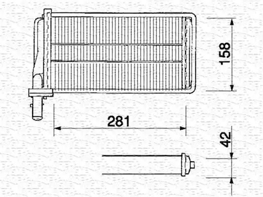 Système de chauffage MAGNETI MARELLI 350218061000