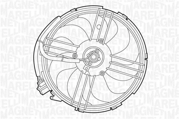 Ventilateur, refroidissement du moteur MAGNETI MARELLI 069422264010