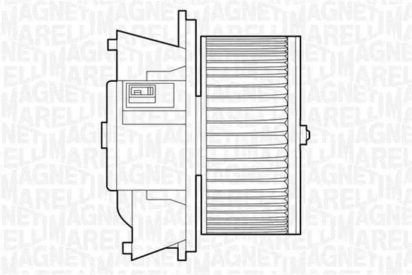 Pulseur d'air habitacle MAGNETI MARELLI 069412503010
