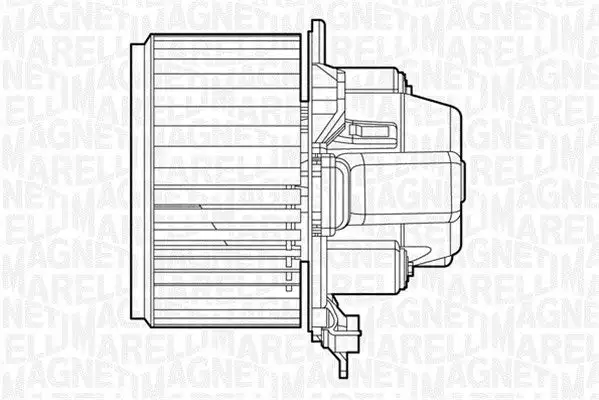 Pulseur d'air habitacle MAGNETI MARELLI 069412509010