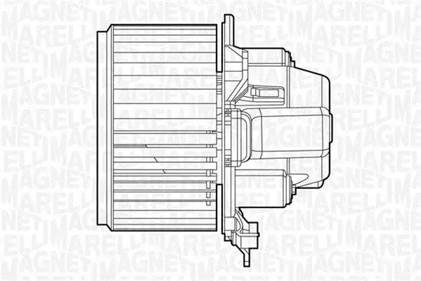 Pulseur d'air habitacle MAGNETI MARELLI 069412510010