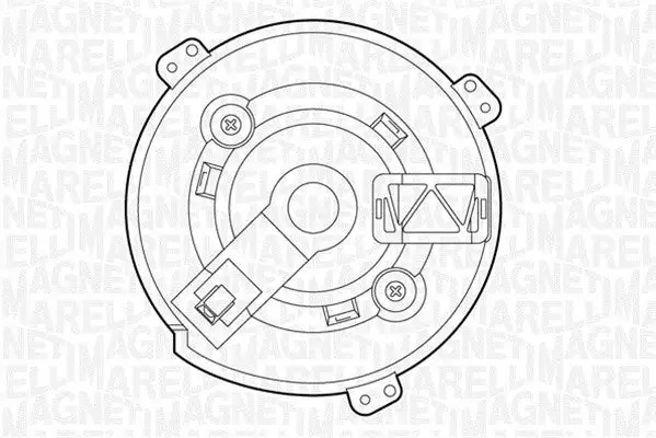 Pulseur d'air habitacle MAGNETI MARELLI 069412521010
