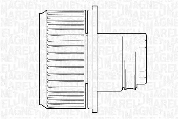 Pulseur d'air habitacle MAGNETI MARELLI 069412523010