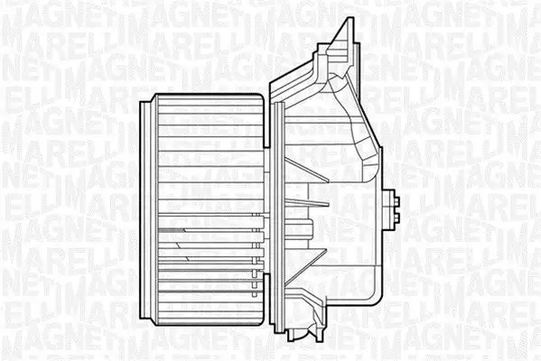Pulseur d'air habitacle MAGNETI MARELLI 069412528010