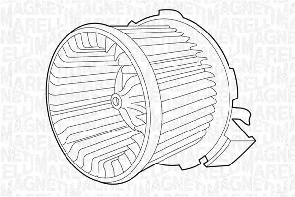 Pulseur d'air habitacle MAGNETI MARELLI 069401318010