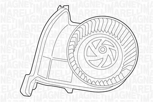 Pulseur d'air habitacle MAGNETI MARELLI 069401325010