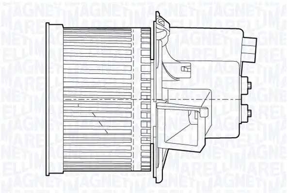 Pulseur d'air habitacle MAGNETI MARELLI 069412655010