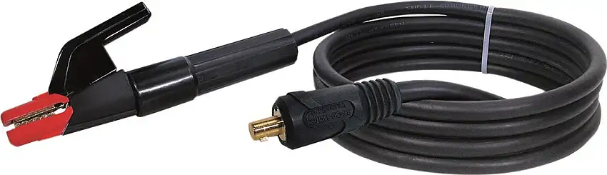 TRAFIMET - Câble 25mm² 3m TX25 avec pince porte électrode 200A - 04903
